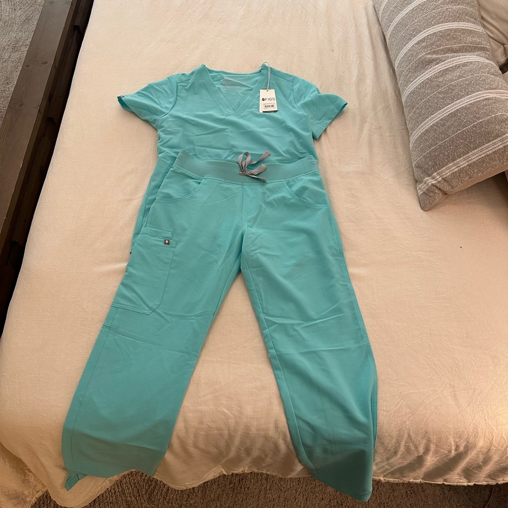 ❤️SOLD❤️ Figs set in aqua